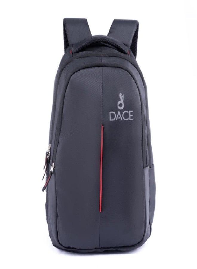 Dace Laptop Backpack/Office Bag/School Bag/College Bag/Business Bag/Unisex Travel Backpack - BLACK Casual Waterproof - Image 2